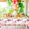 3 pcs Summer Birthday Decorations Hawaiian Table Cloths 108 x 54 inch